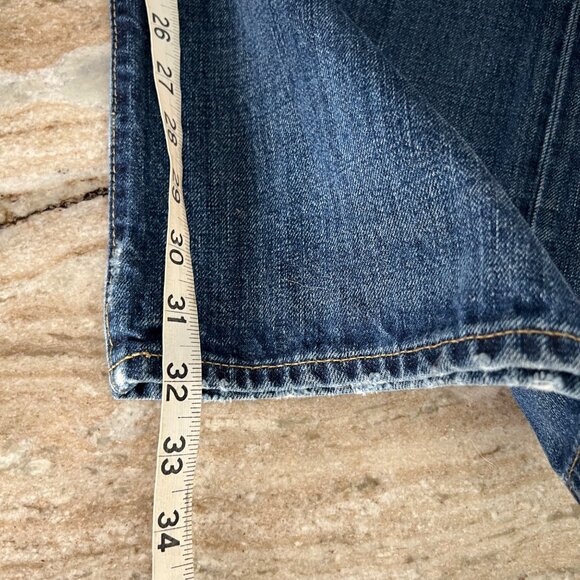 Polo Ralph Lauren Mens Classic Fit Straight Leg Blue Denim Jeans Size 46x32 - Picture 10 of 13